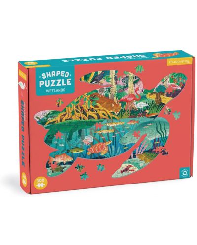 Puzzle Mudpuppy din 300 de piese - Zone umede - 1