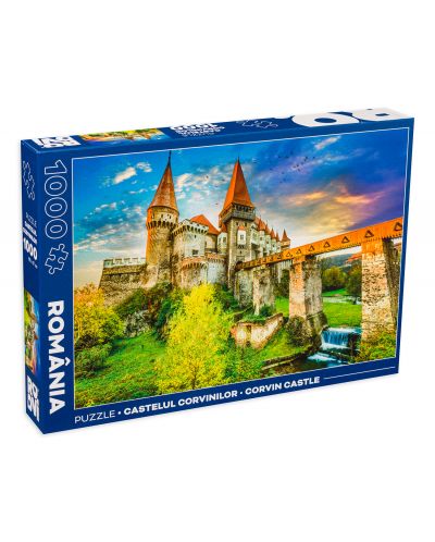 Puzzle Roovi de 1000 de piese – Castelul Corvinilor - 1