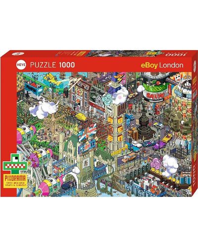 Puzzle Heye de 1000 piese - London Quest - 1