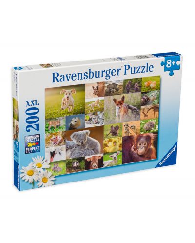 Puzzle Ravensburger din 200 XXL de piese - Animalele de companie adorabile - 1