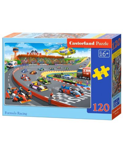 Puzzle Castorland de 120 piese - Formula Racing - 1