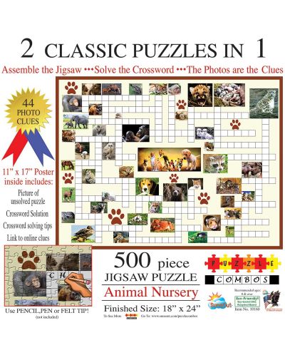 Puzzle SunsOut din 500 de piese - Animale - 1