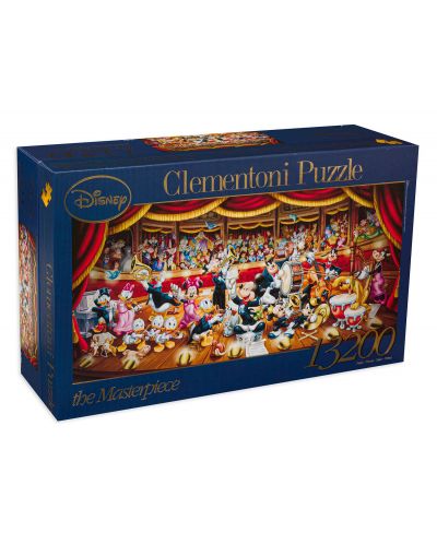 Puzzle panoramic Clementoni de 13 200 piese - Orchestra Disney - 1