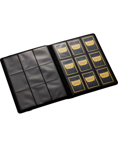 Portofoliu de cărți Dragon Shield Card Storage Folder Codex - Ashen White (360 buc.) - 3