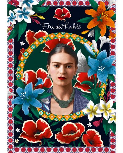 Puzzle Bluebird de 2000 piese - Frida Kahlo - 2