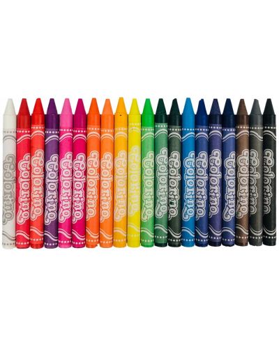 Colorino Kids Crayons - 64 de culori  - 2