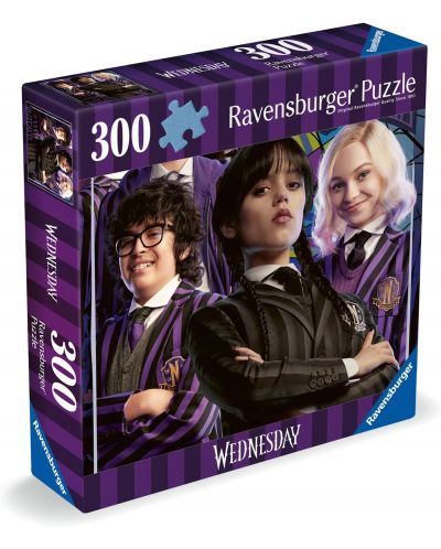 Puzzle Ravensburger din 300 de piese- Wednesday - 1
