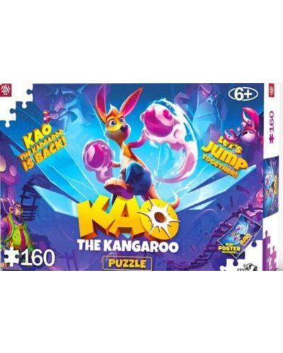 160 Pieces Good Loot Puzzle - Kao The Kangaroo: Kao s-a întors - 1