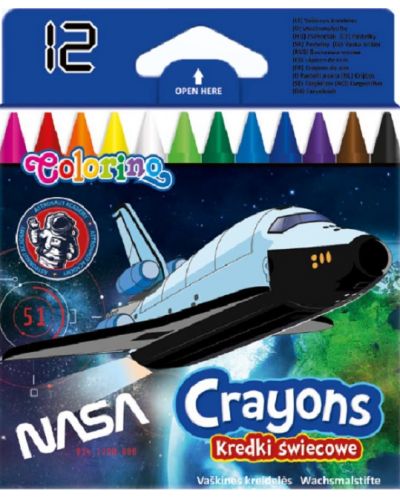 Pasteluri Colorino NASA - 12 culori - 1