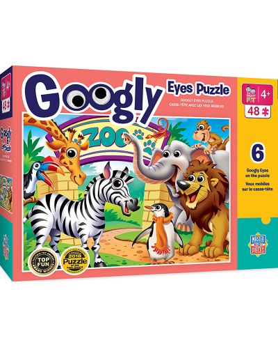 Puzzle Master Pieces de 100piese - Zoo Animals - 1