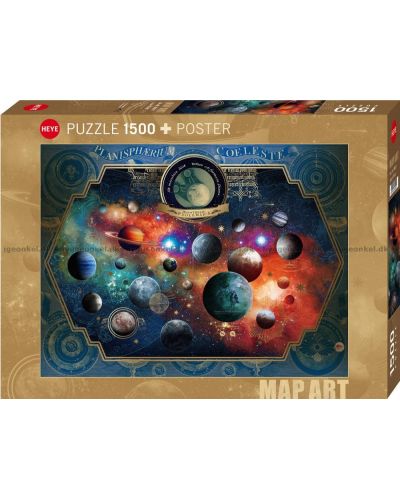Heye Puzzle de 1500 de piese - Lumea Spațiului - 1