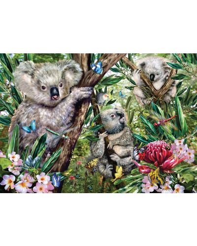 Puzzle Schmidt din 500 de piese - Familia drăguță de koala - 2
