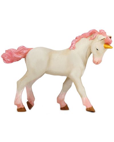 Figurina Papo The Enchanted World – Unicorn cu o coama roz - 1