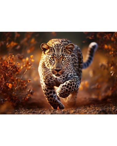 Puzzle Trefl 1000 piese - Leopard sălbatic - 2
