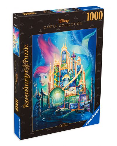 1000 de piese Puzzle Ravensburger - Disney Princess Ariel - 1