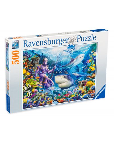 Puzzle Ravensburger de 500 piese -  King of the sea - 1