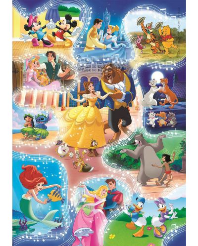 Puzzle Clementoni de 104 piese - Disney Dance Time - 2