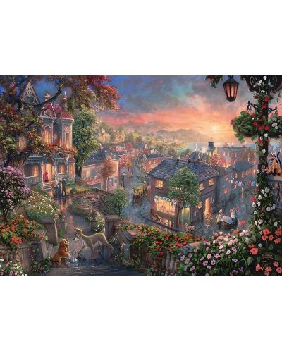 Puzzle Schmidt de 1000 piese - Lady and the Tramp - 2