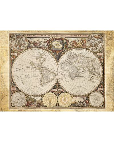 Puzzle Schmidt de 2000 piese - Harta istorica a lumii - 2