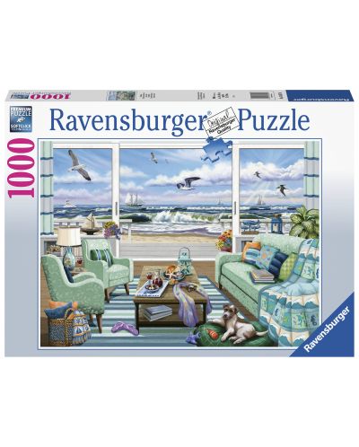 Puzzle Ravensburger de 1000 piese - Beachfront Getaway - 1