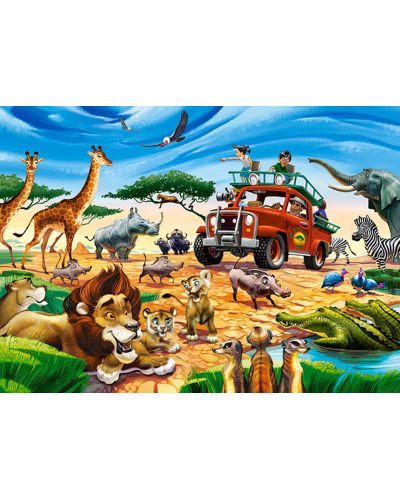 Puzzle Castorland de 180 piese - Safari Adventure - 2