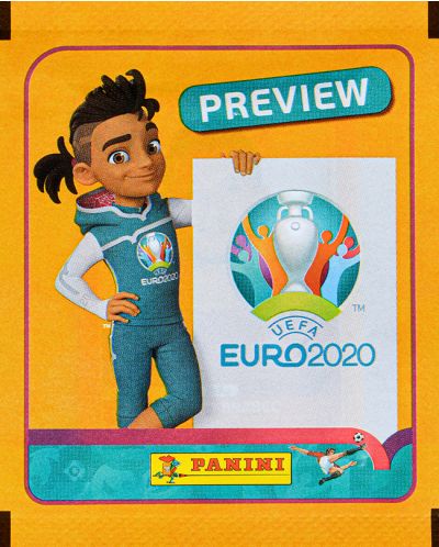 Panini Euro 2020 Preview - Pachet cu 5 buc. stickere - 1