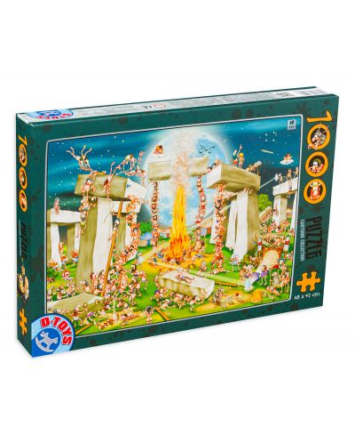 Puzzle D-Toys de 1000 piese – Stonehenge - 1
