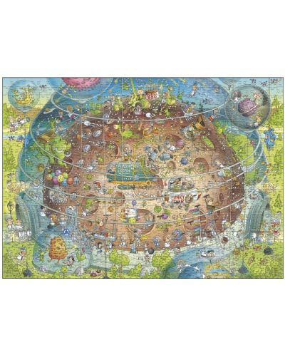 Puzzle Heye din 1000 de piese - Grădină zoologică - 2