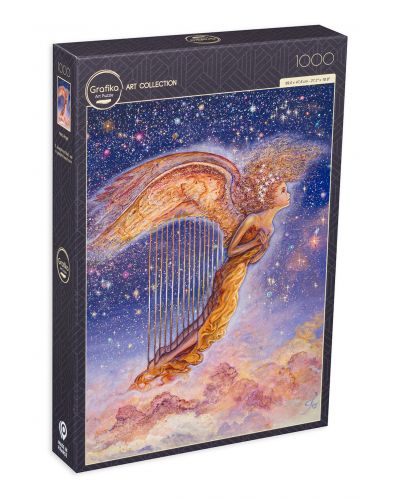 1000 piese Puzzle Grafika - Angel Harp - 1