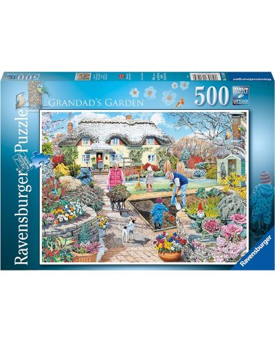 Puzzle Ravensburger 500 de piese - Grădina bunicului - 1