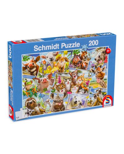 Puzzle Schmidt de 200 piese - Animal Selfies - 1