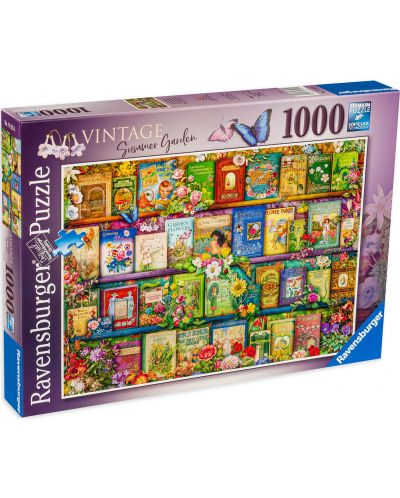 Puzzle Ravensburger 1000 de piese - Gradina de vara - 1