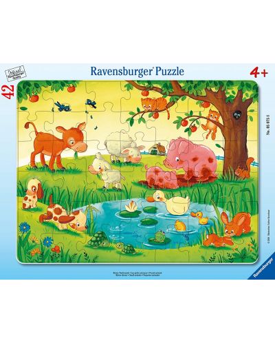 Puzzle Ravensburger de 42 piese - Little Animals - 1