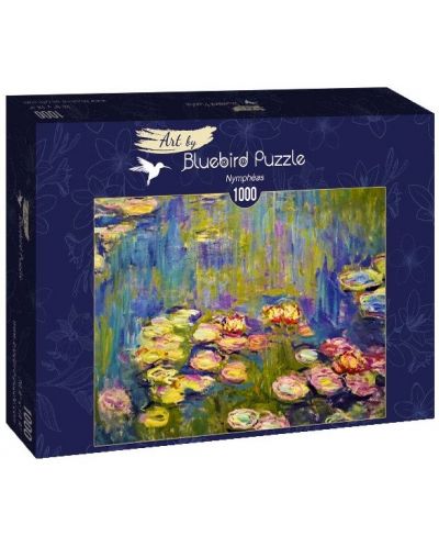 Puzzle Bluebird de 1000 piese - Nymphéas - 1