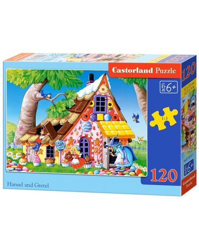 Puzzle Castorland de 120 piese - Hansel si Gretel - 1