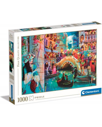 Puzzle Clementoni din 1000 piese - Luna de carnaval - 1