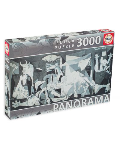Puzzle panoramic Educa din 3000 de piese - Guernica, Pablo Picasso - 1
