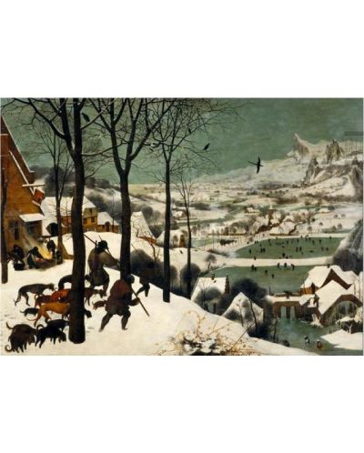 Puzzle D-Toys de 1000 piese - Hunters in the Snow - 2