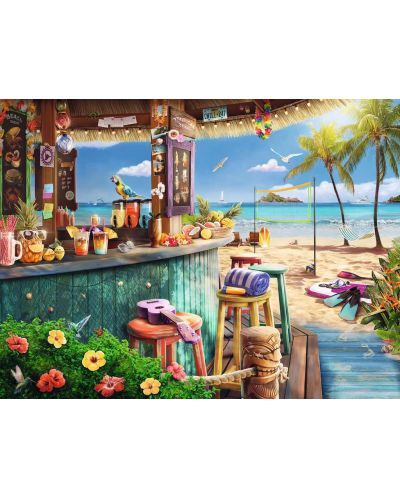 Puzzle Ravensburger de 1500 de piese - Bar pe plajă - 2