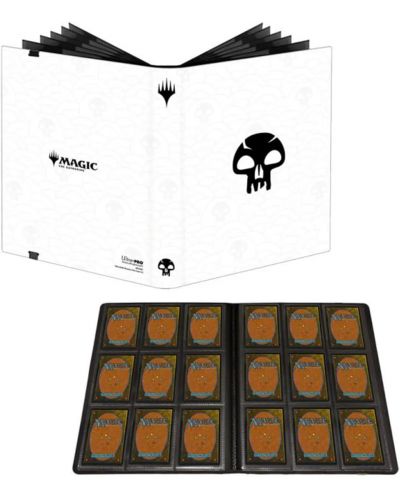 Mapă de stocare cărți de joc Ultra Pro - Mana 8, 9-Pocket PRO-Binder, MTG: Swamp (360 buc.) - 2