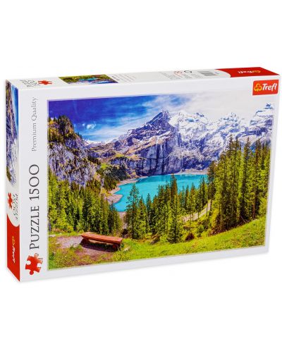 Puzzle Trefl de 1500 piese - Lake Alps - 1