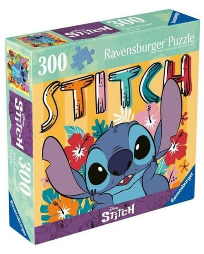 Puzzle Ravensburger din 300 de piese- Stitch - 1