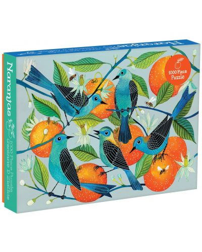 Puzzle Galison de 1000 piese -Naranjas - 1