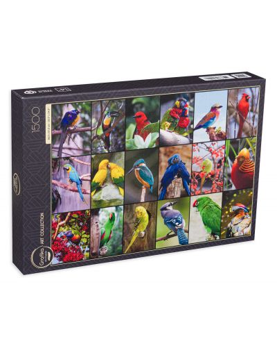 Grafika Puzzle de 1500 de piese - Cele mai frumoase păsări din lume - 1