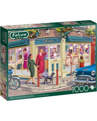 Puzzle Falcon de 1000 piese - The Hairdressers - 1