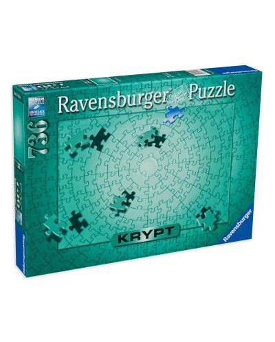 Puzzle Ravensburger din 736 de piese - Culoarea mentolată - 1