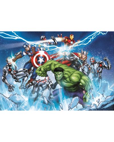 Puzzle Clementoni 104 piese - The Avengers - 2