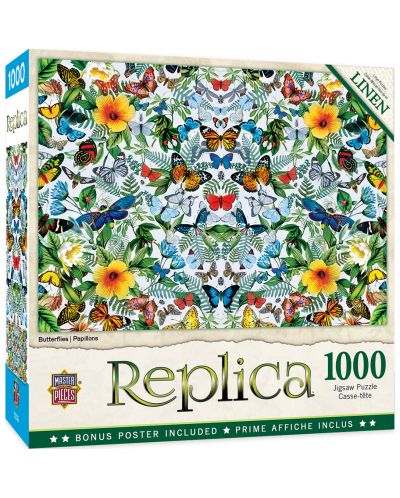 Puzzle Master Pieces de 1000 piese - Butterflies - 1