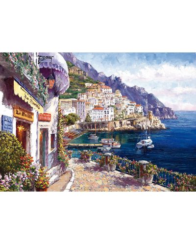 Puzzle Schmidt de 2000 piese -O dupa-amiaza in Amalfi, Sam Park - 2