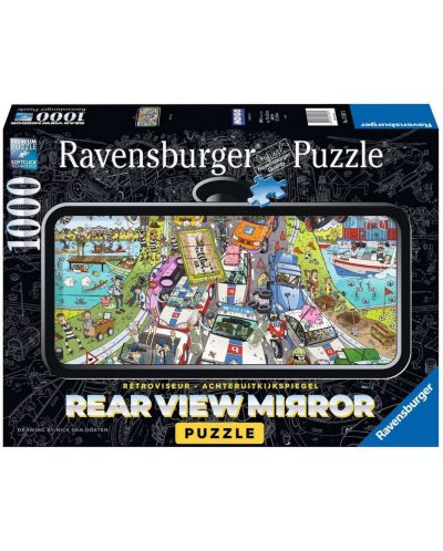 Puzzle Ravensburger din 1000 de piese - Urmărire de poliție - 1